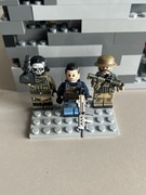 Zestaw trzech figurek call of duty castom