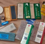 Duży Zestaw Kamieni Polerskich - jak NOWE