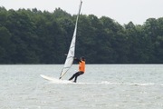 5.5 m2 art żagiel windsurfingowy używany kompletny pędnik 5.5