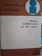 Instrukcja PRL pralka 1979 M-8.01