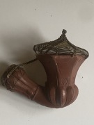 Fajka turecka z terakoty.