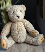 Maskotka stara PRL 39 cm miś vintage retro 