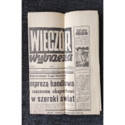 Wieczór Wybrzeża gazeta z 1967 r. / wczesny PRL / Kajko i Kokosz