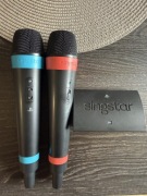 Mikrofony BEZPRZEWODOWE na Ps 3 plus gra singstar 