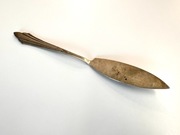 Posrebrzana łopatka do ciasta, nóż do masła, WMF 90-27