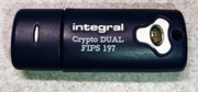 Integral Memory Crypto Dual 8GB 256bit AES 
