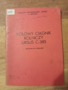 Instrukcja obsługi Ursus C-385