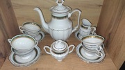 Porcelanowy zestaw kawowo - herbaciany Wałbrzych