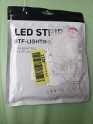 Elastyczna taśma LED o wysokiej gęstości, 5 m, 480 diod LED, ciepła biel, 