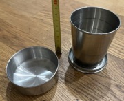 Kieliszek na drogę turystyczny metalowy