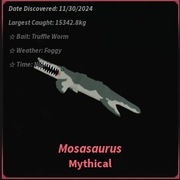 Fisch x1 Mosasaurus