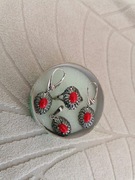 Zestaw bizuterii srebro próby 925. 