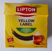 LIPTON YELLOW LABEL Czarna herbata liściasta 100 g