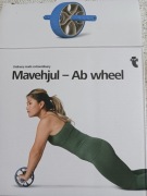 ROLLER KÓŁKO DO ĆWICZEŃ MIĘŚNI BRZUCHA AB WHEEL KOŁO STABILNE TRENING CORE