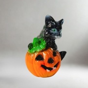 DYNIA KOT FIGURA HALLOWEN