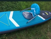Deska 300 cm  kajak do pływania SUP Paddle-Board+siedzisko+wiosło+plecak 