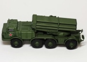 Model wyrzutni BM-27 Huragan - Eaglemoss