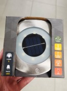 Solarna lampa podłogowa ogrodowa LED 8 SMD – stal nierdzewna, automatyczna