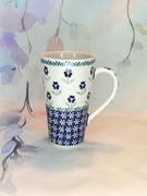 Kubek ceramiczny Bolesławiec smukły John  0.4 L ceramika Bolesławiec