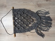 Makrama nowa szara hand made