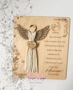 Podziękowanie dla chrzestnych 