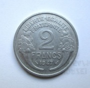 2 Franki 1947 r.  Francja 