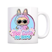 Kubek Labubu z nadrukiem biały 330 ml