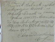 Chrzanów Trzy kwity na kościół podatek konkurencyjny i asekuracja 1872 