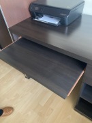 Biurko w kolorze wenge Black Red White