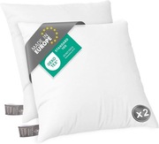 FAM HOME Zestaw 2 miękkich poduszek z mikrofibry 60x70 cm