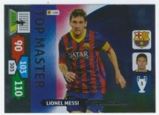 PANINI CHAMPIONS LEAGUE 13/14 MESSI TOP MASTER