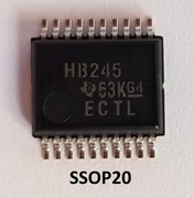 74AHCT245DB   Octal Bidirectional Transceiver with 3-STATE In/Out
