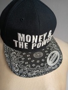 Czapka z daszkiem Snapback w Money & The Power Nowa, unisex z dod.wełny