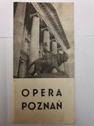 OPERA POZNAŃ - Dama Pikowa + repertuar na 1967-1968 rok - program z 1967 r.