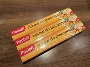 Zestaw 3 sztuk Rękaw do pieczenia z klipsami - 3 m - Paclan