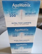 Super cienkie Lancety 33G (0,22 mm) opak. 200 szt.