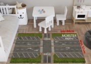 Mata dywanik tor wyścigi prezent chłopiec do hotwheels lego cars