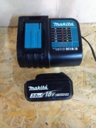 Ładowarka Makita Oryginał DC18SD  + akumulator BL1830B