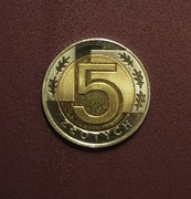 Moneta 2025 - 5 zł destrukt 