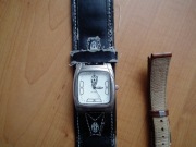 zegarek juwentus + pasek damski + budziki