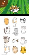 Naklejki coolstickers z kotkami dla dzieci