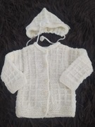 Sweterek i czapeczka, r 62