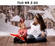Tło fotograficzne Winylowe 200x400,do sesji fotograficznej,ZIMA-zimowe Z-05