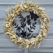 Wianek na drzwi dekoracja ozdoba prezent wielkanoc wiosna dekoracja boho