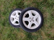 Białe felgi aluminiowe DEZENT 15" 4x100 | Opel, VW, Renault | Gomunice