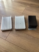 Radiatory aluminiowe używane, zestaw.