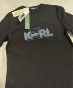 T-shirt czarny roz S / Karl Lagerfeld