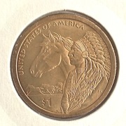 1 dolar USA - "Indianka" 2012