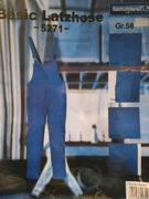 Spodnie robocze na szelkach r. 58