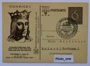662 Kartka Pocztowa Henryk I  6 Zbiórka Rzeszy 29-31 Marca 1940